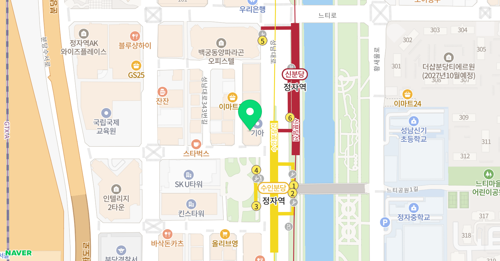 패러다임 논술교습소 위치
