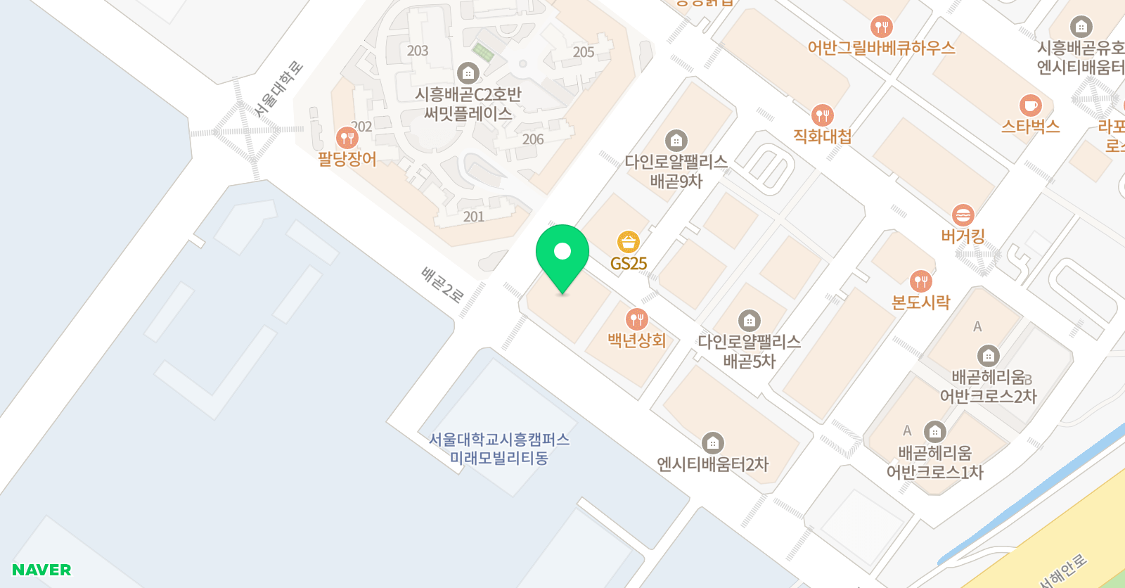 메이크 댄스학원 위치