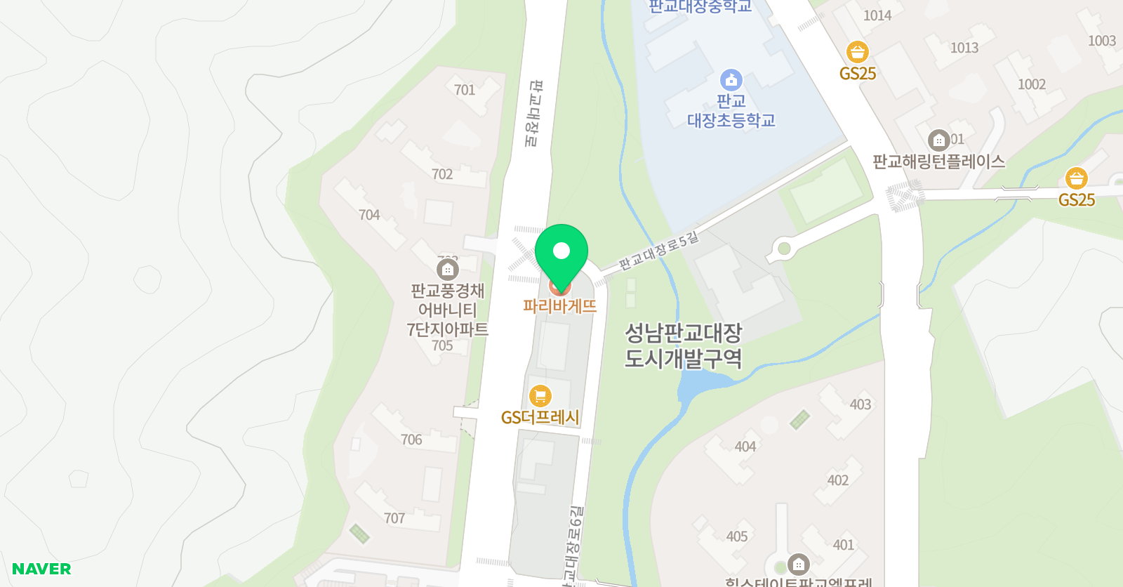 키즈노크 창의융합학원 위치