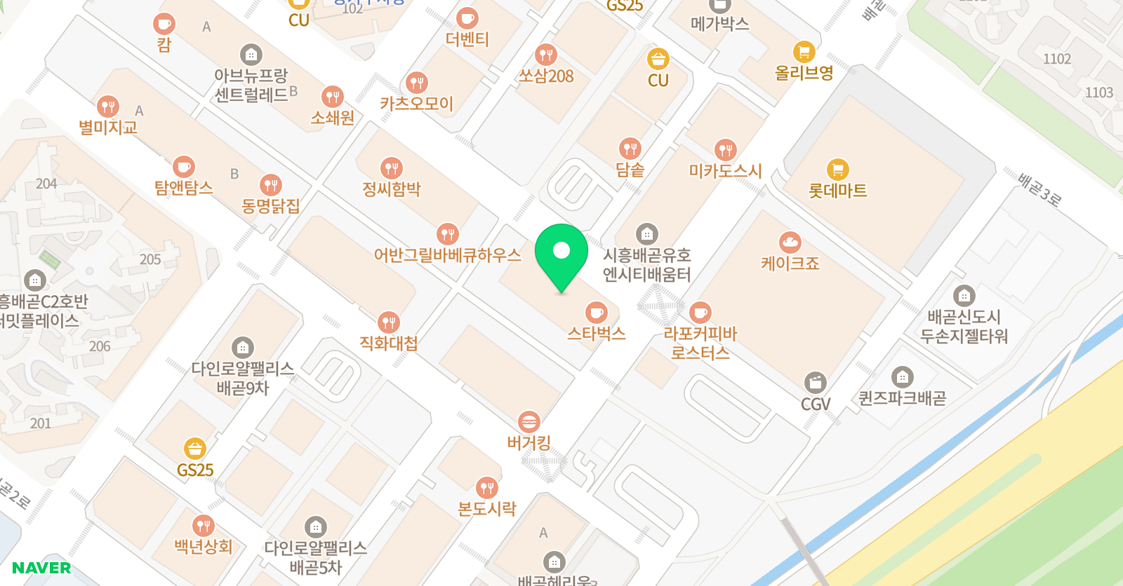 소리다올 국악입시전문학원 위치