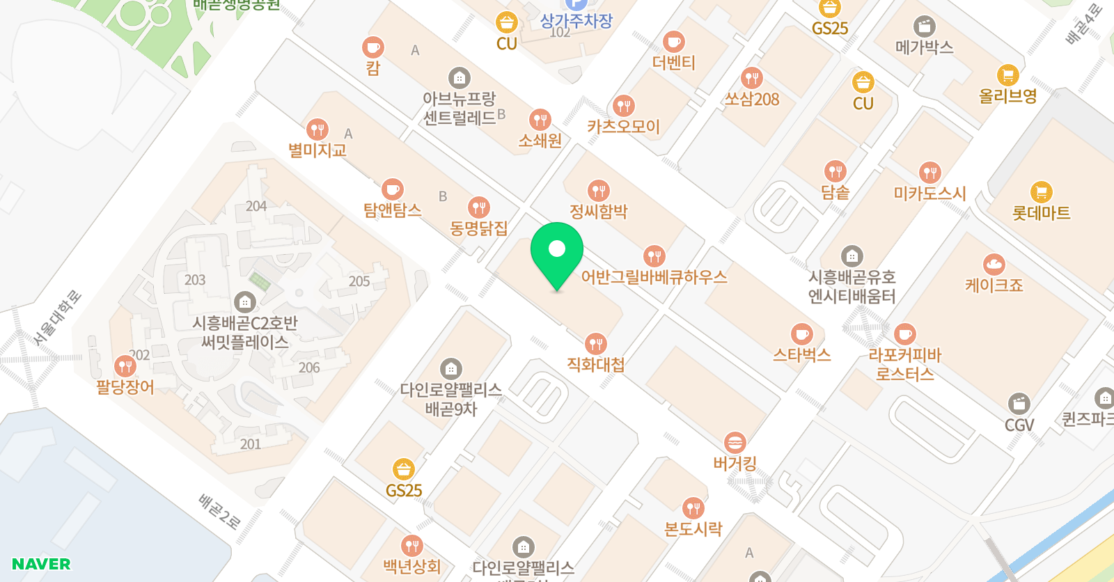 드림하이잉글리쉬 영어교습소 위치