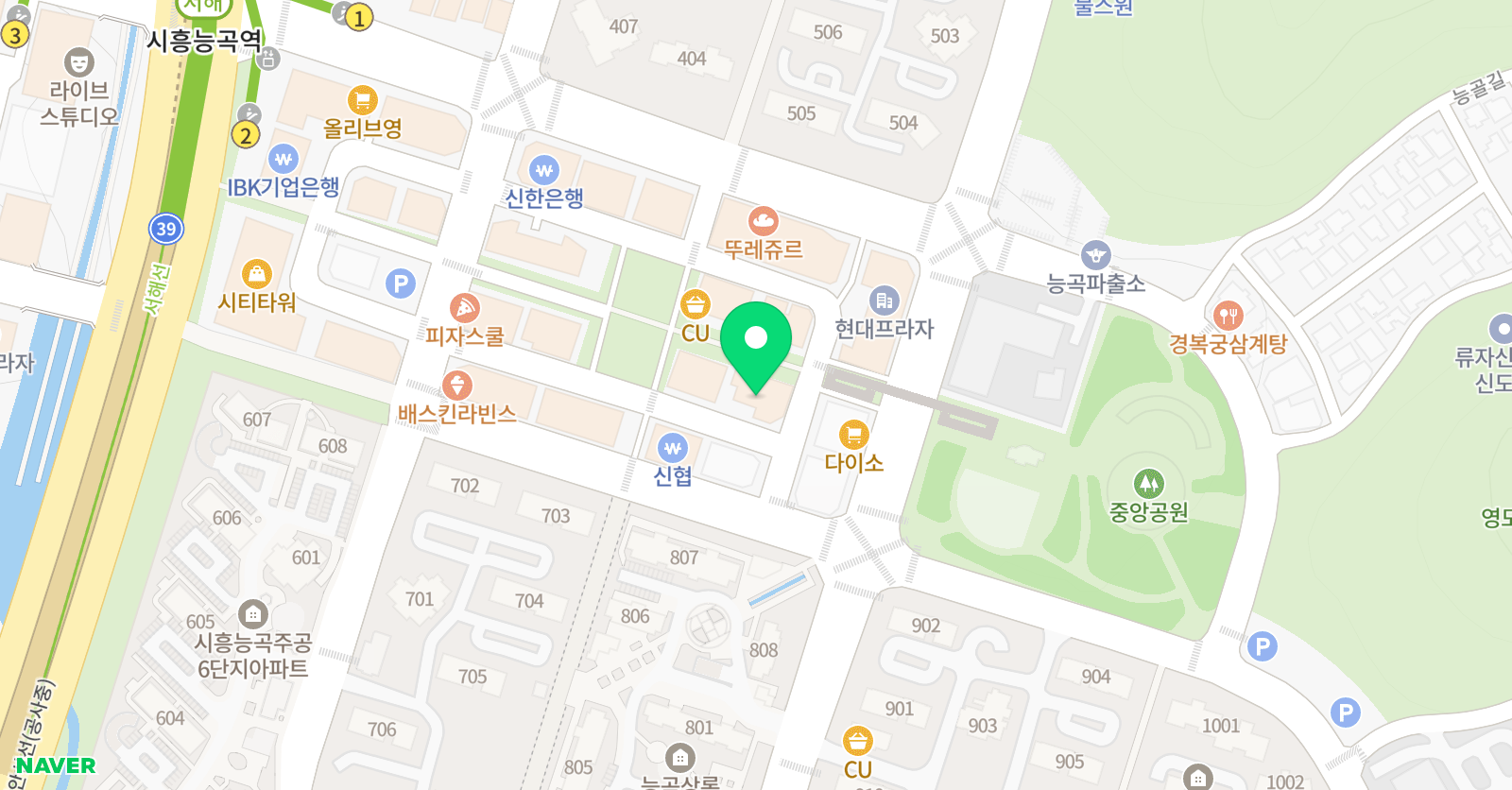 청담 학원 위치