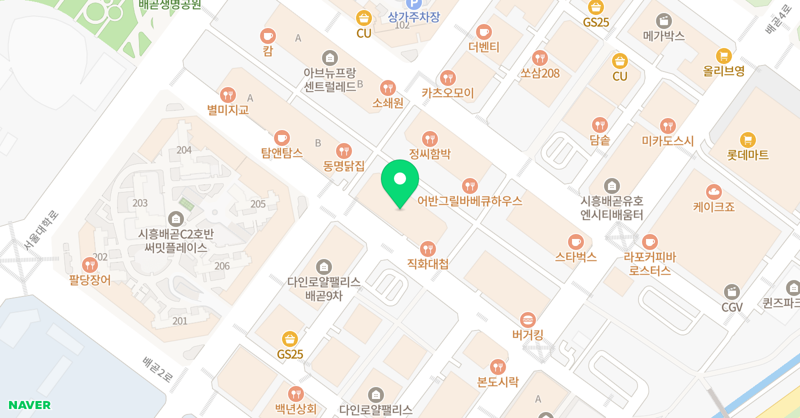 MC 수학교습소 위치