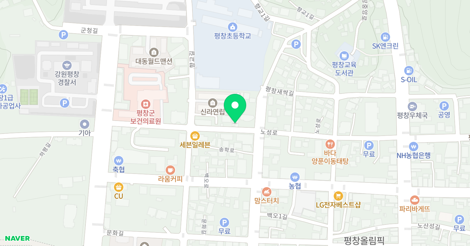 소리숲음악학원 위치