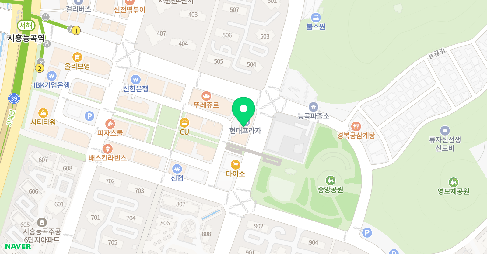 리드 영어학원 위치