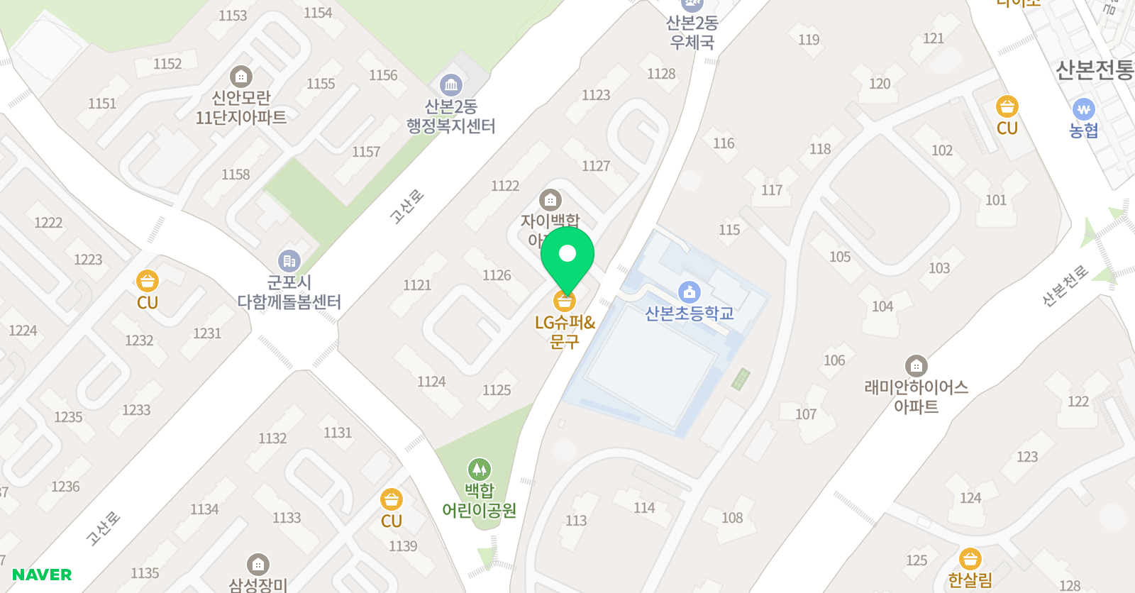 에이블M수학 위치