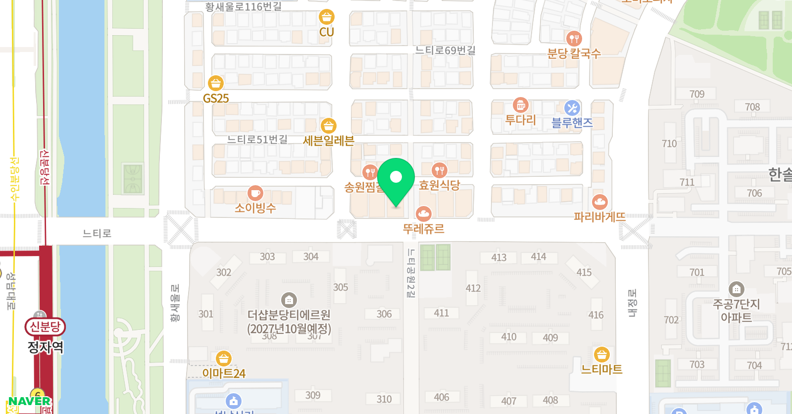 관인연세뮤직팩토리 음악학원 위치