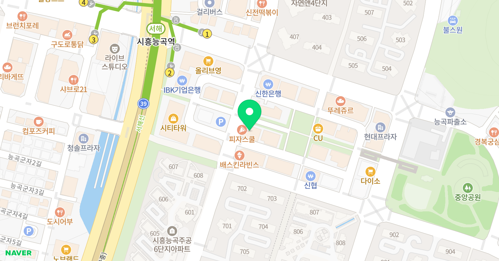 화가마을 미술학원 위치