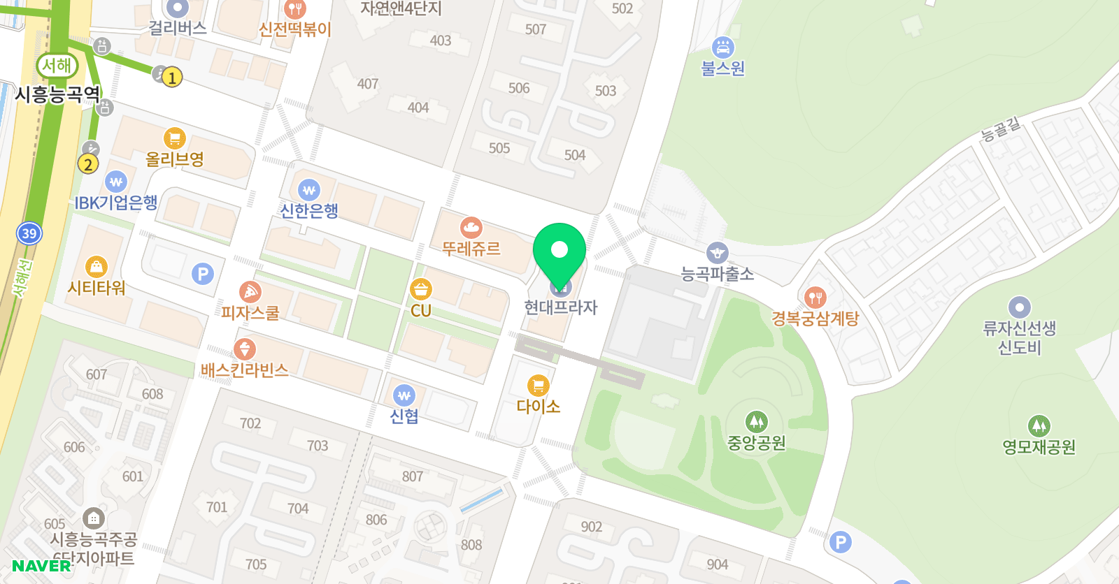 윤선생우리집앞 영어교실 능곡 영어교습소 위치