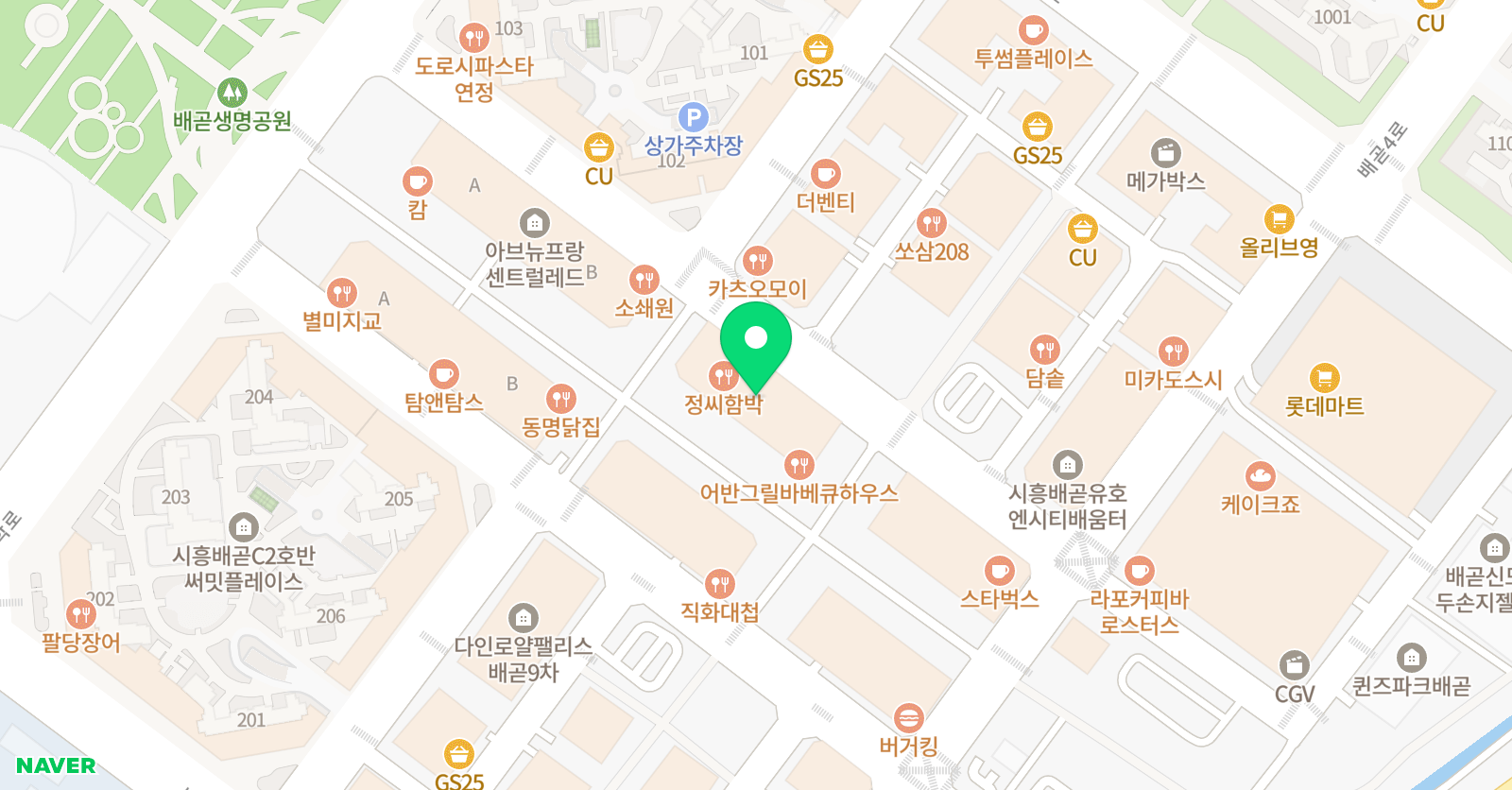 키즈아트스튜디오 우리의정원 미술교습소 위치