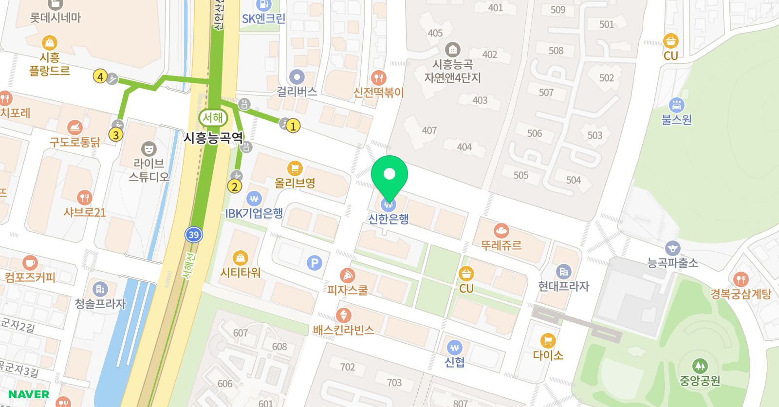 케이티아이 용인대하랑 태권도 위치
