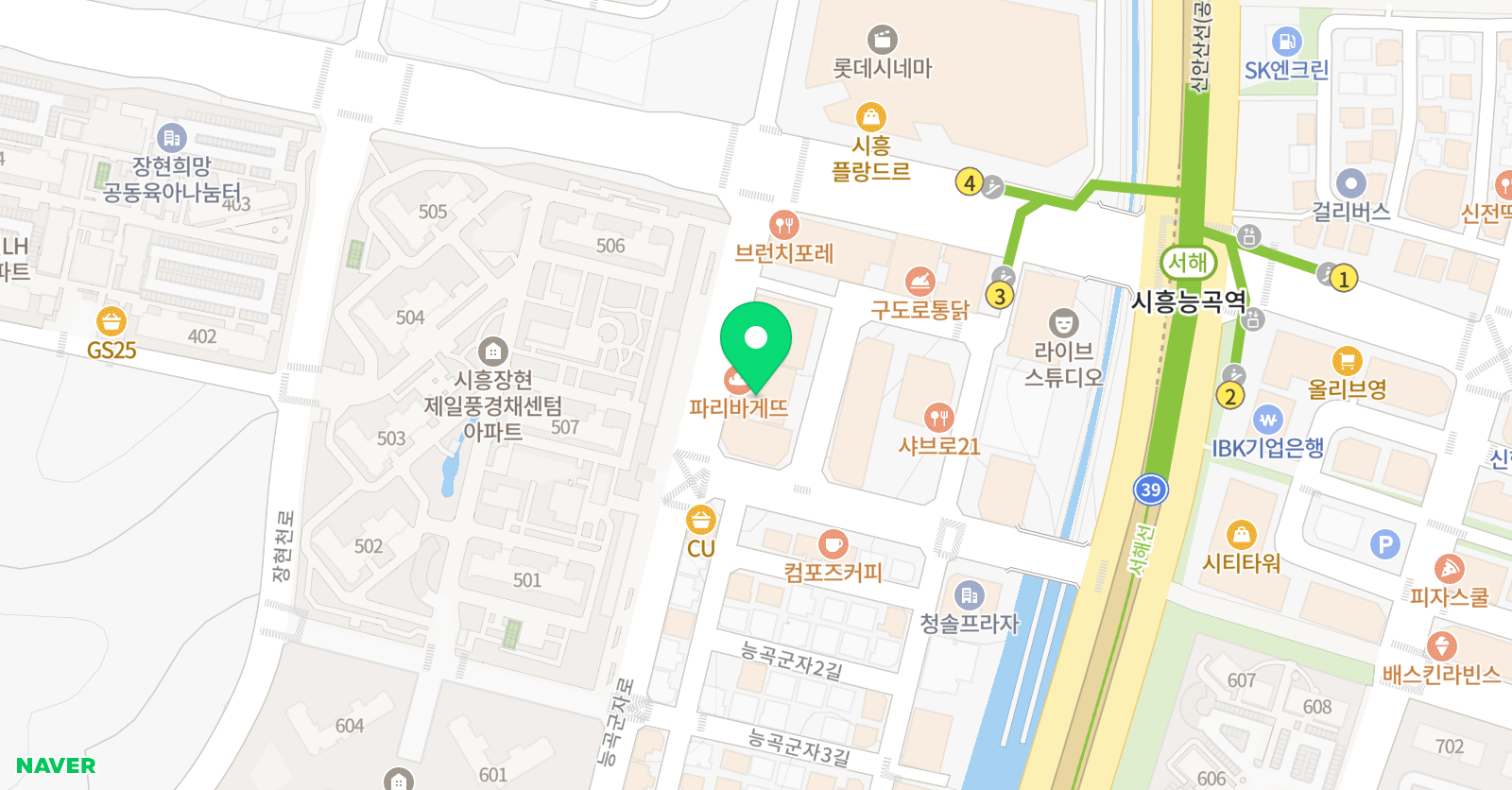 케이투스카이 학원 위치