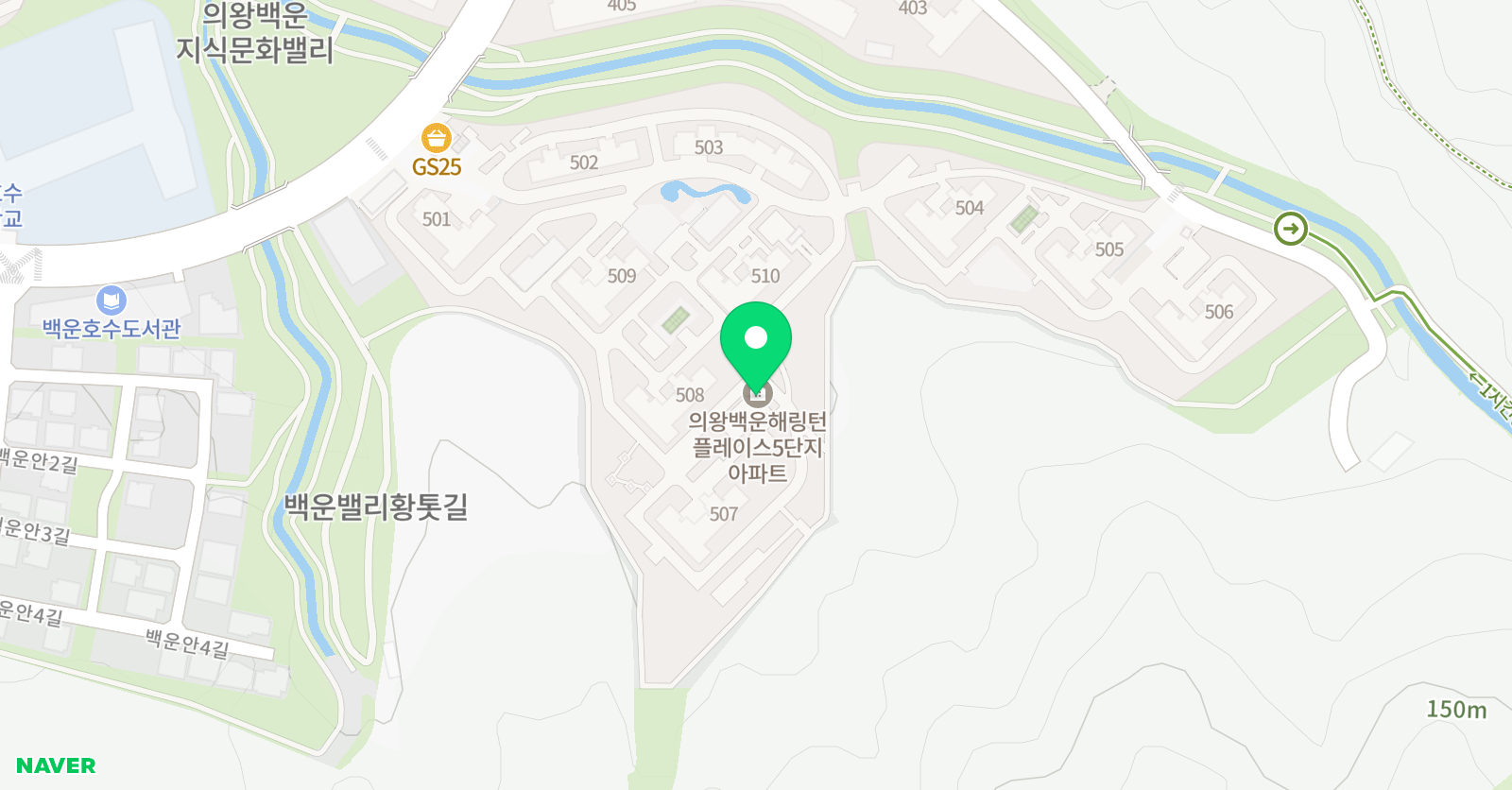 백운숲 피아노음악교습소 위치