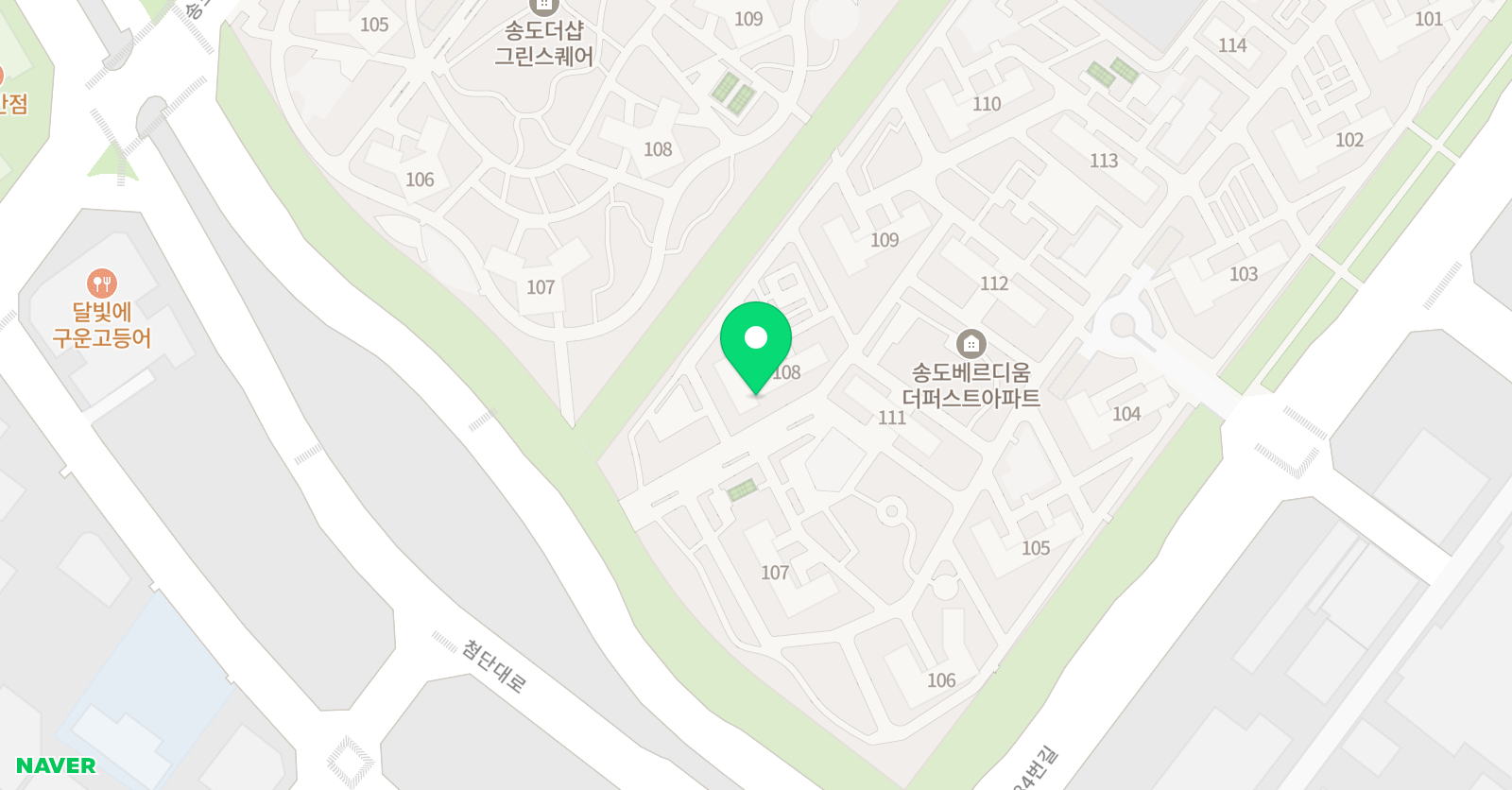 플레이팩토 몬스터매스 송도호반1차분원 위치