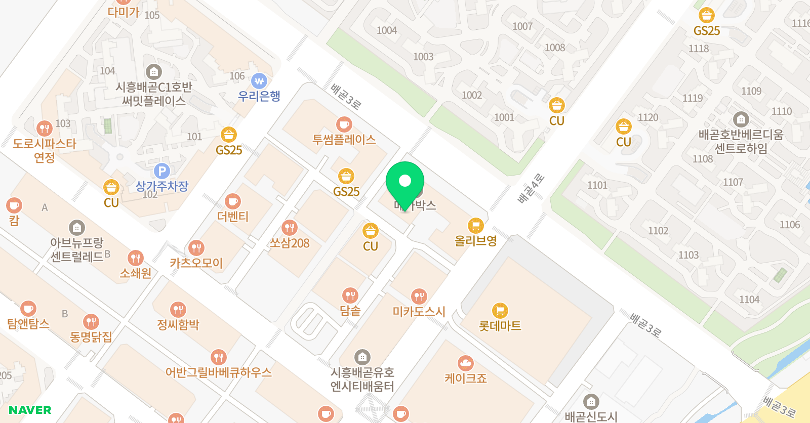 올패스 학원 위치