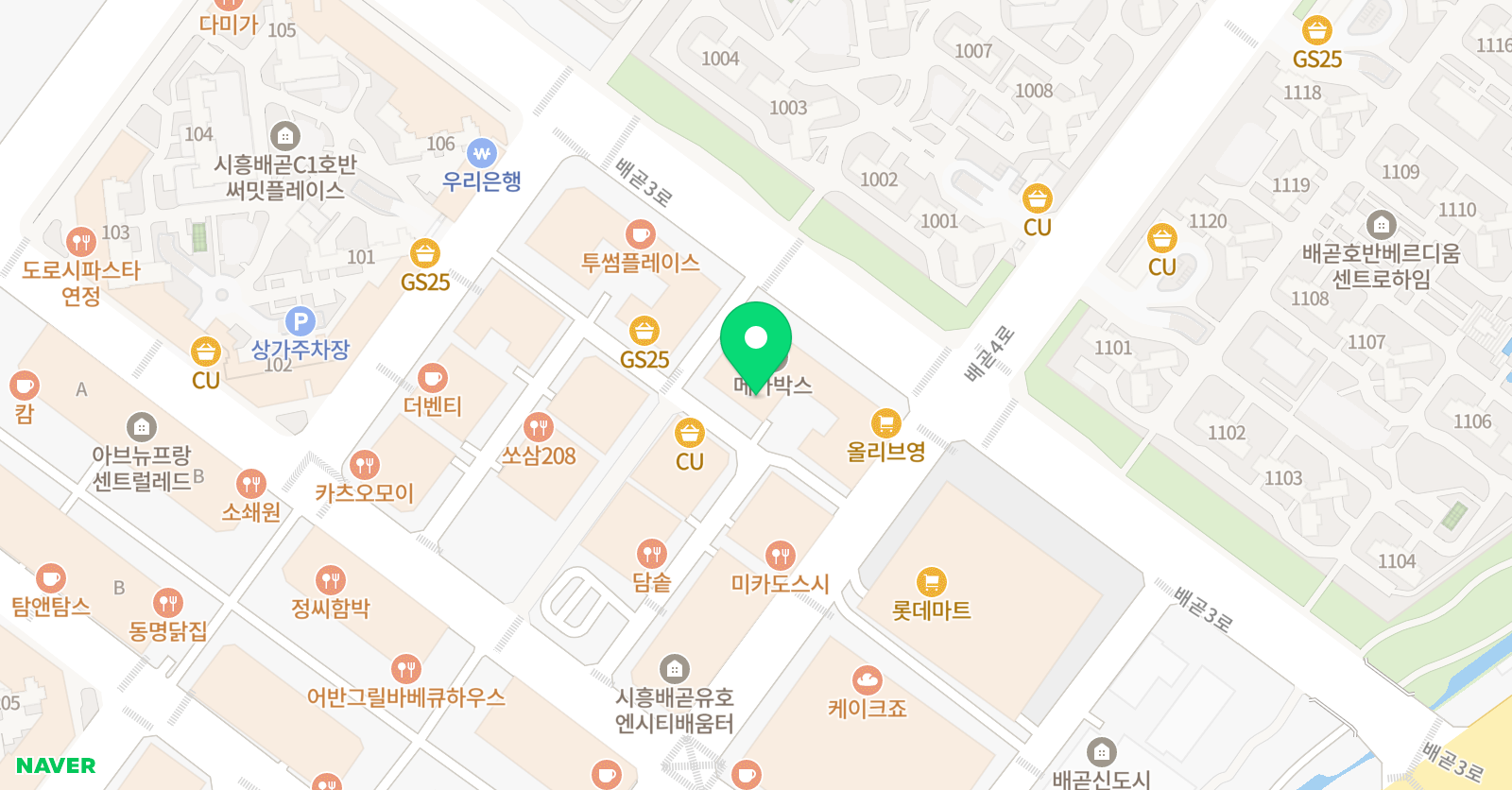 일품 수학학원 위치