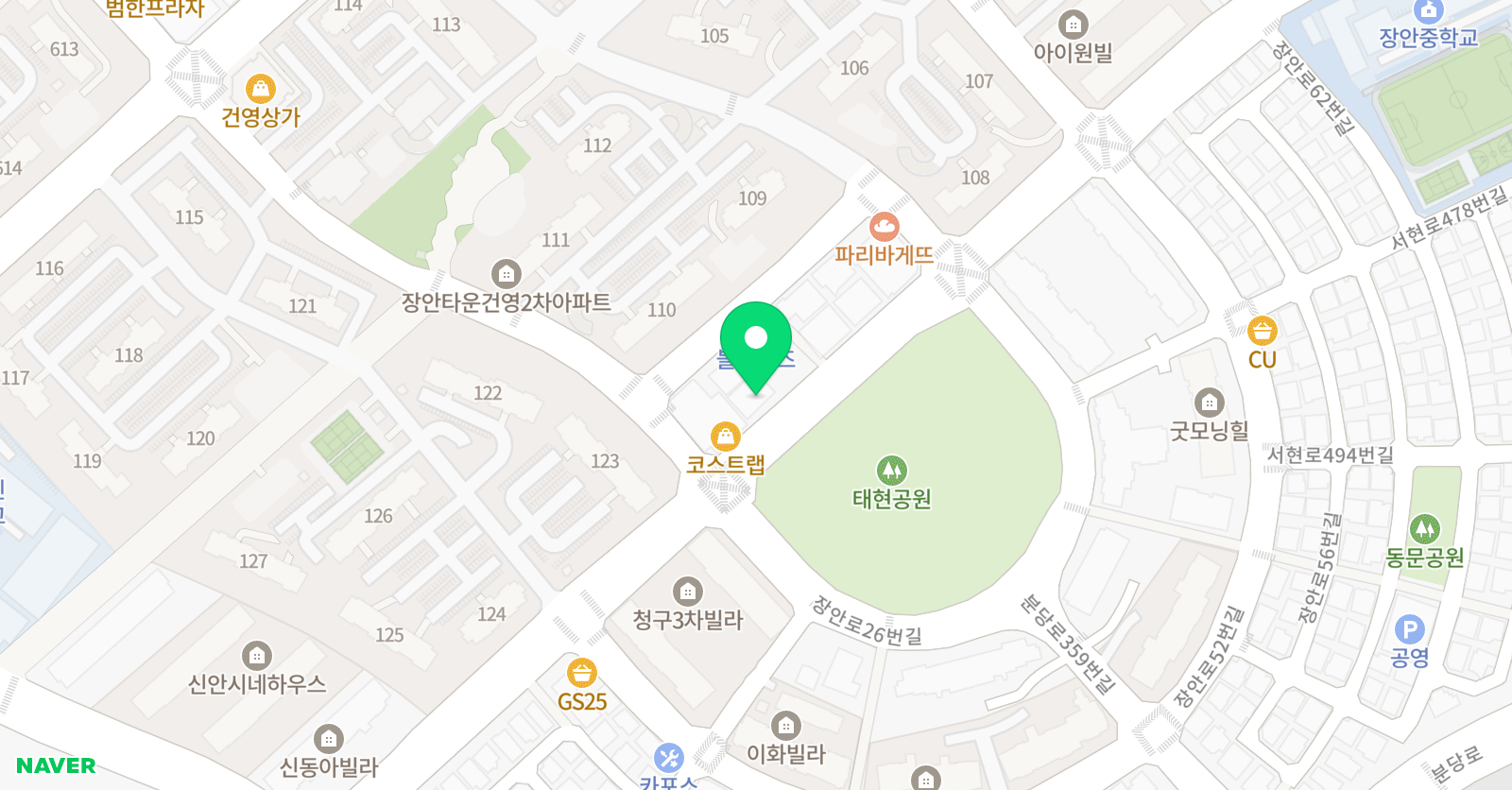 차돌 영어수학 위치