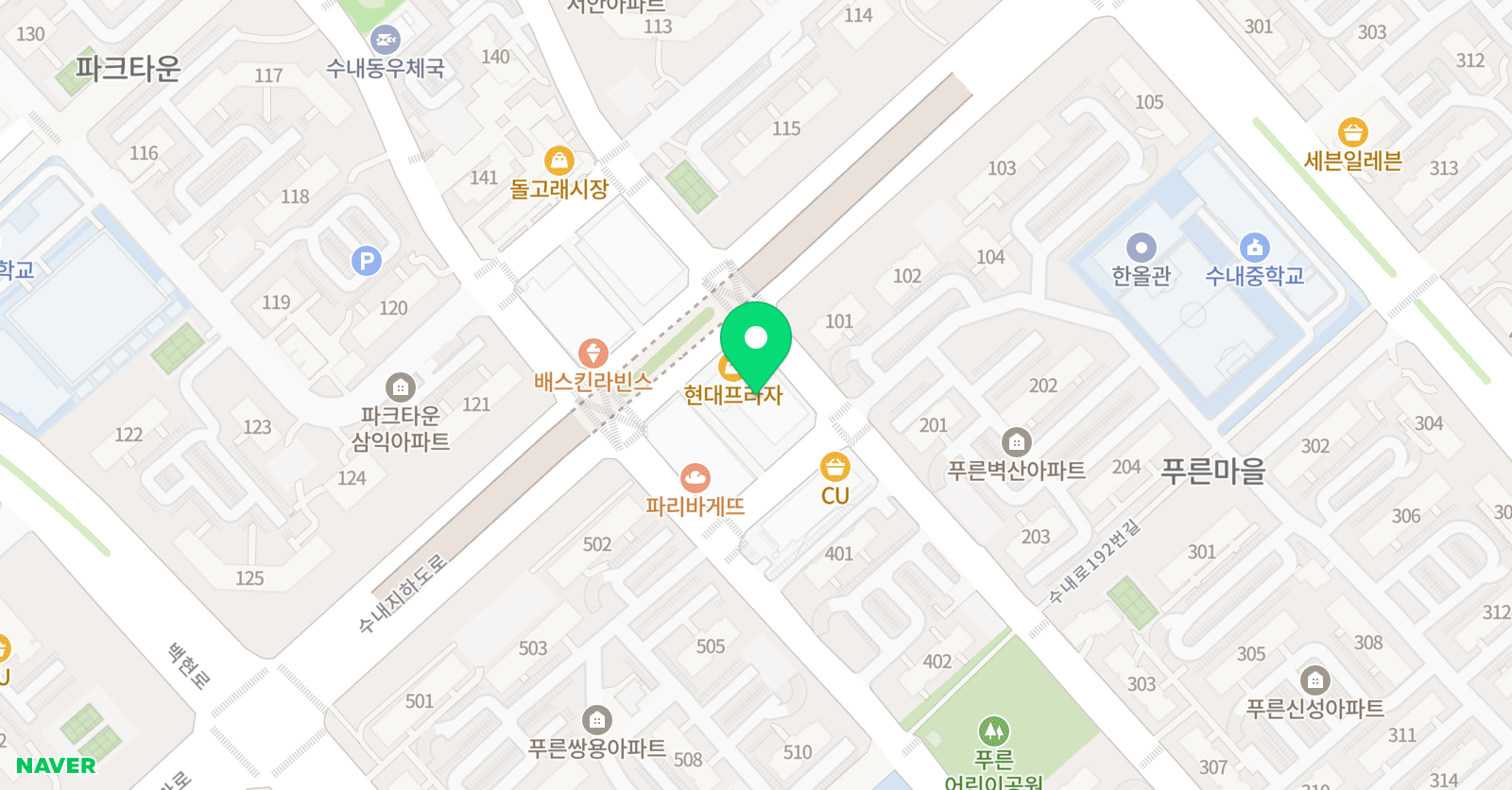 리드인 분당수내점 위치