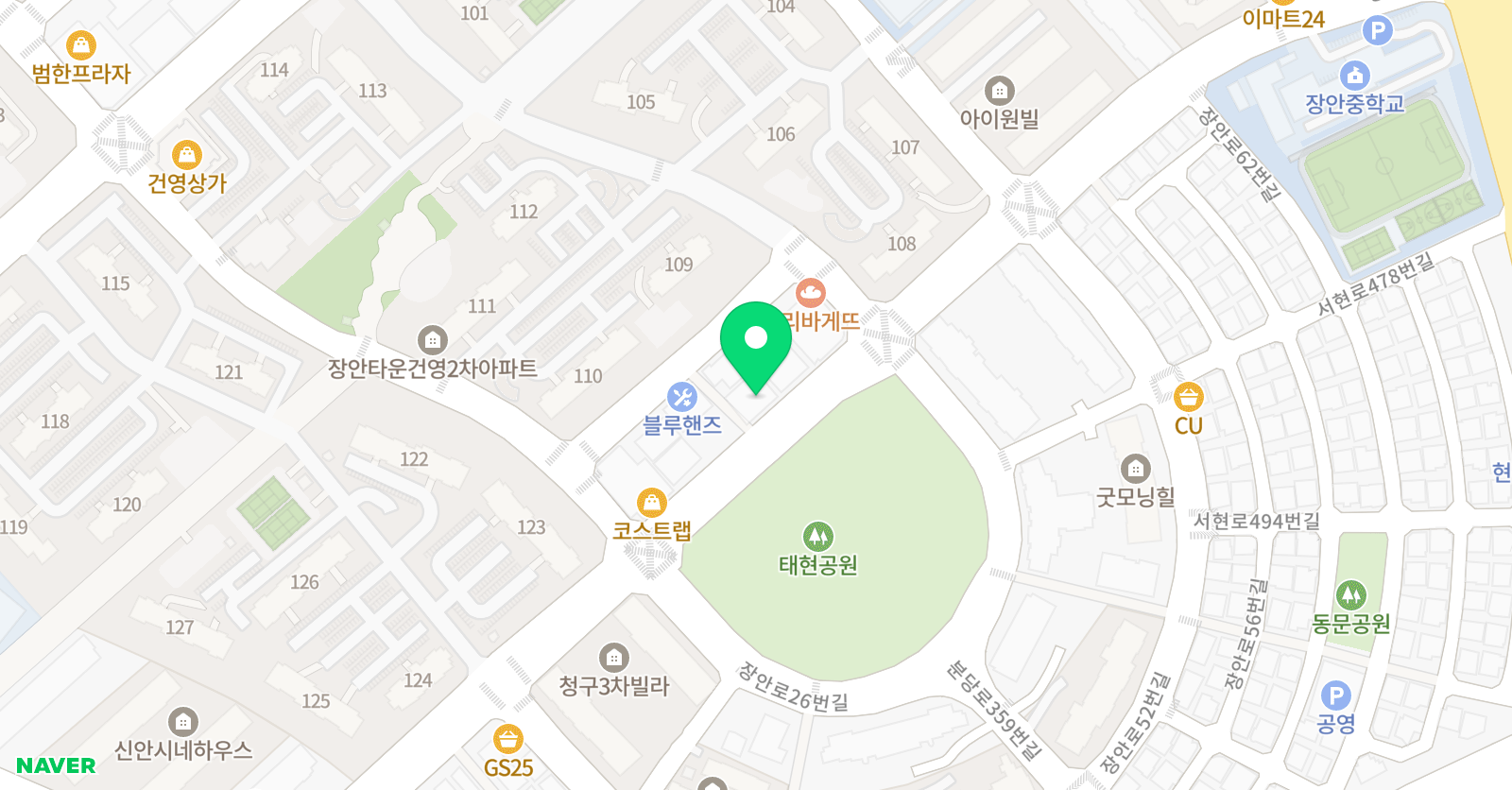 케이론 수학 위치
