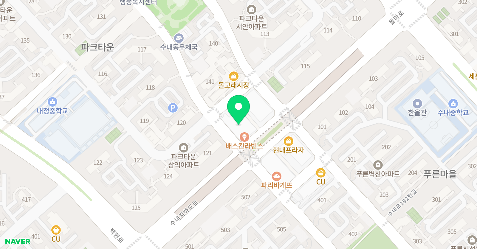 라인수학교습소 위치