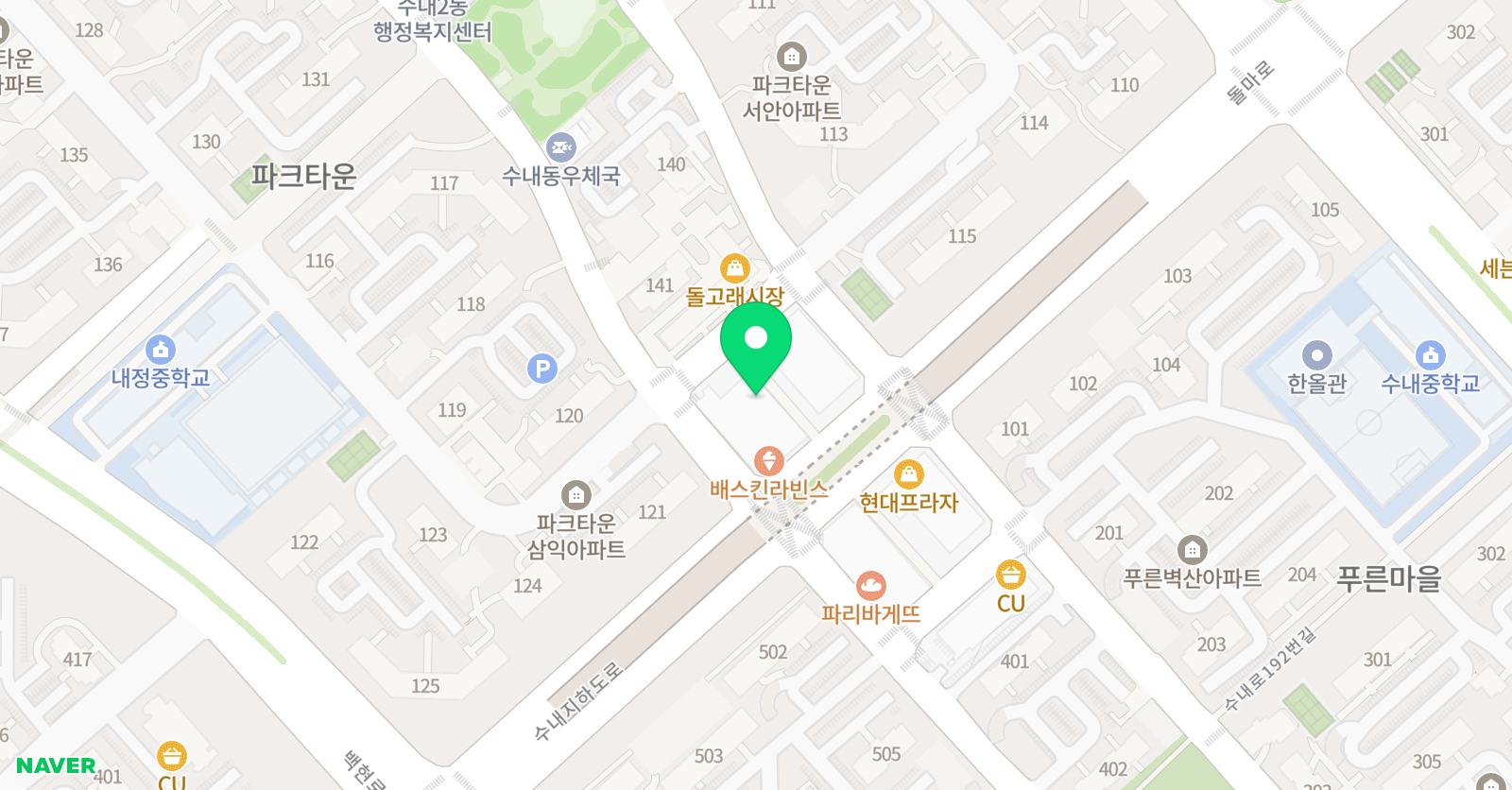 플러스발상 수학학원 위치