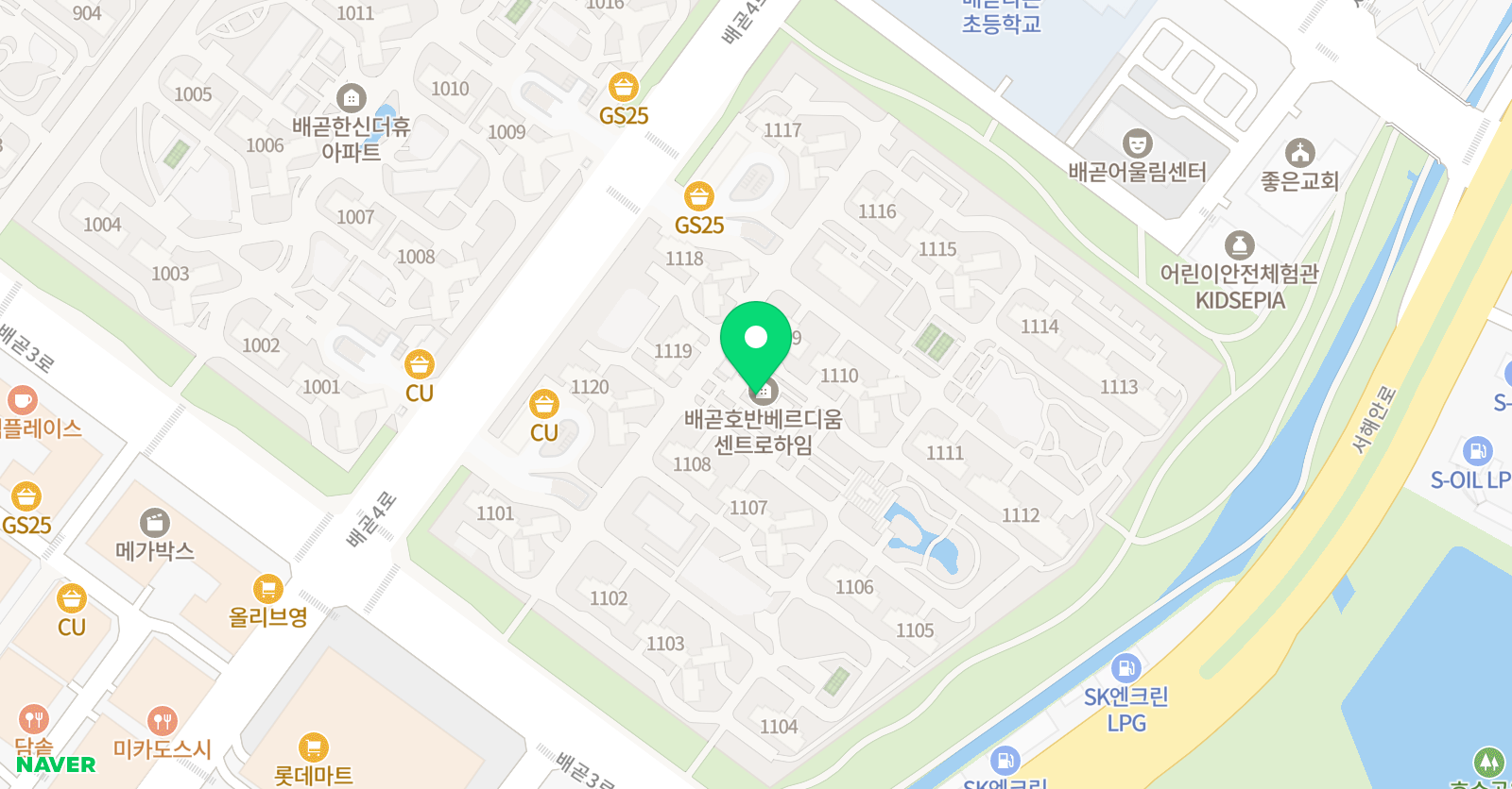 배곧 독서토론논술 호반3차홈교실 위치