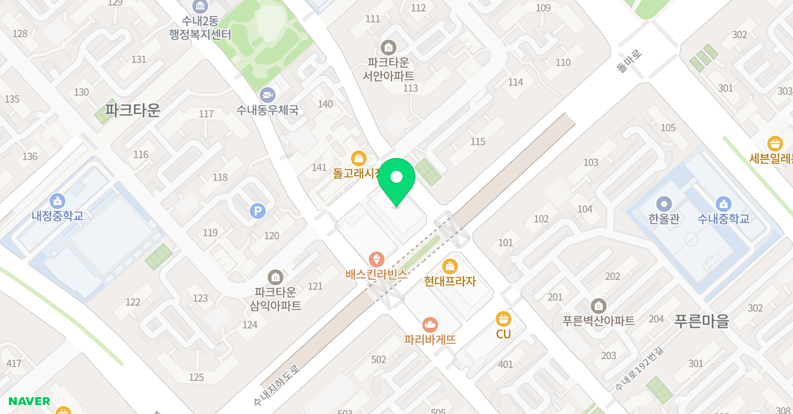 이룰 관리형 독서실 위치