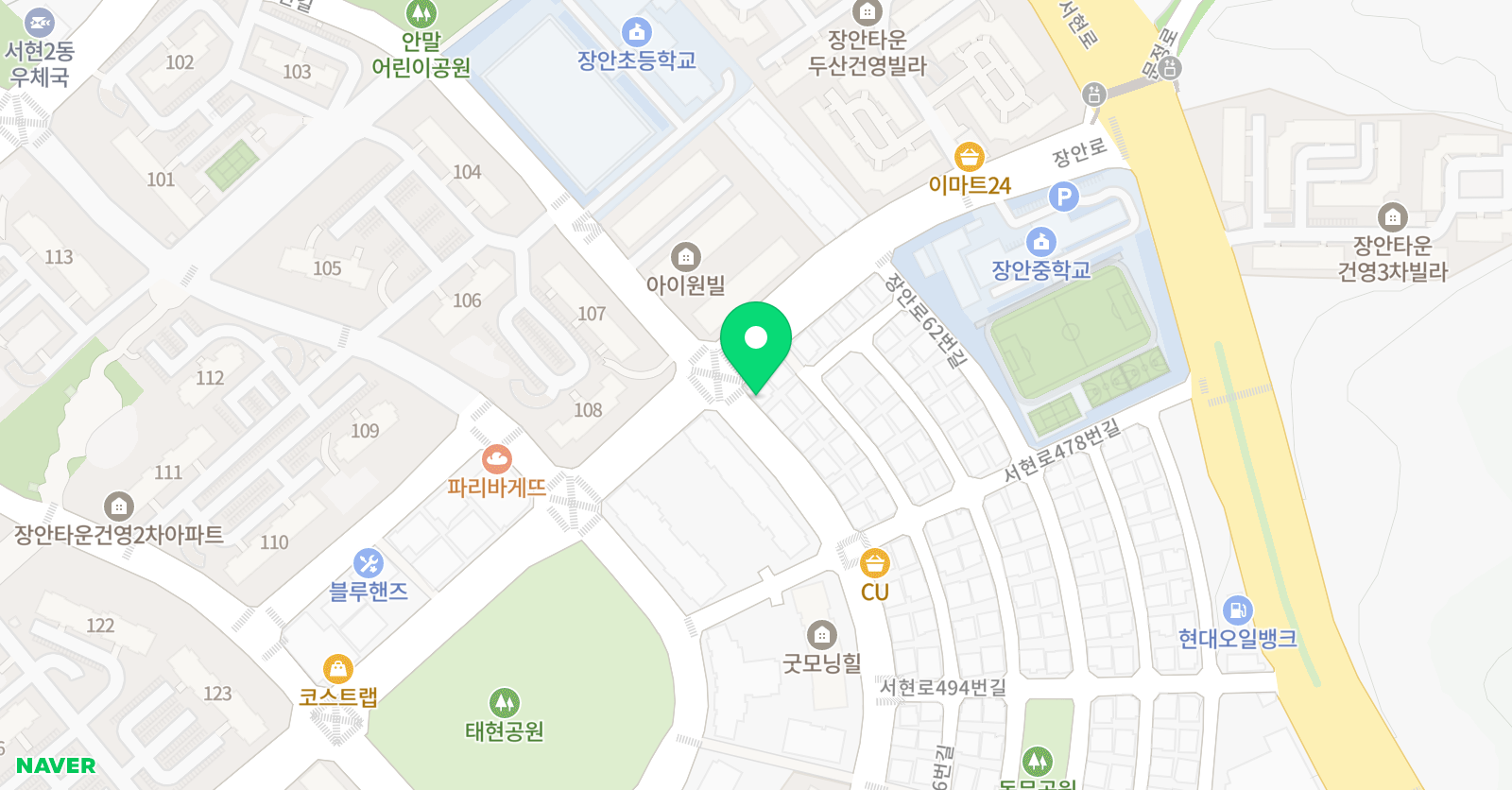 레몬트리 창의미술교습소 위치