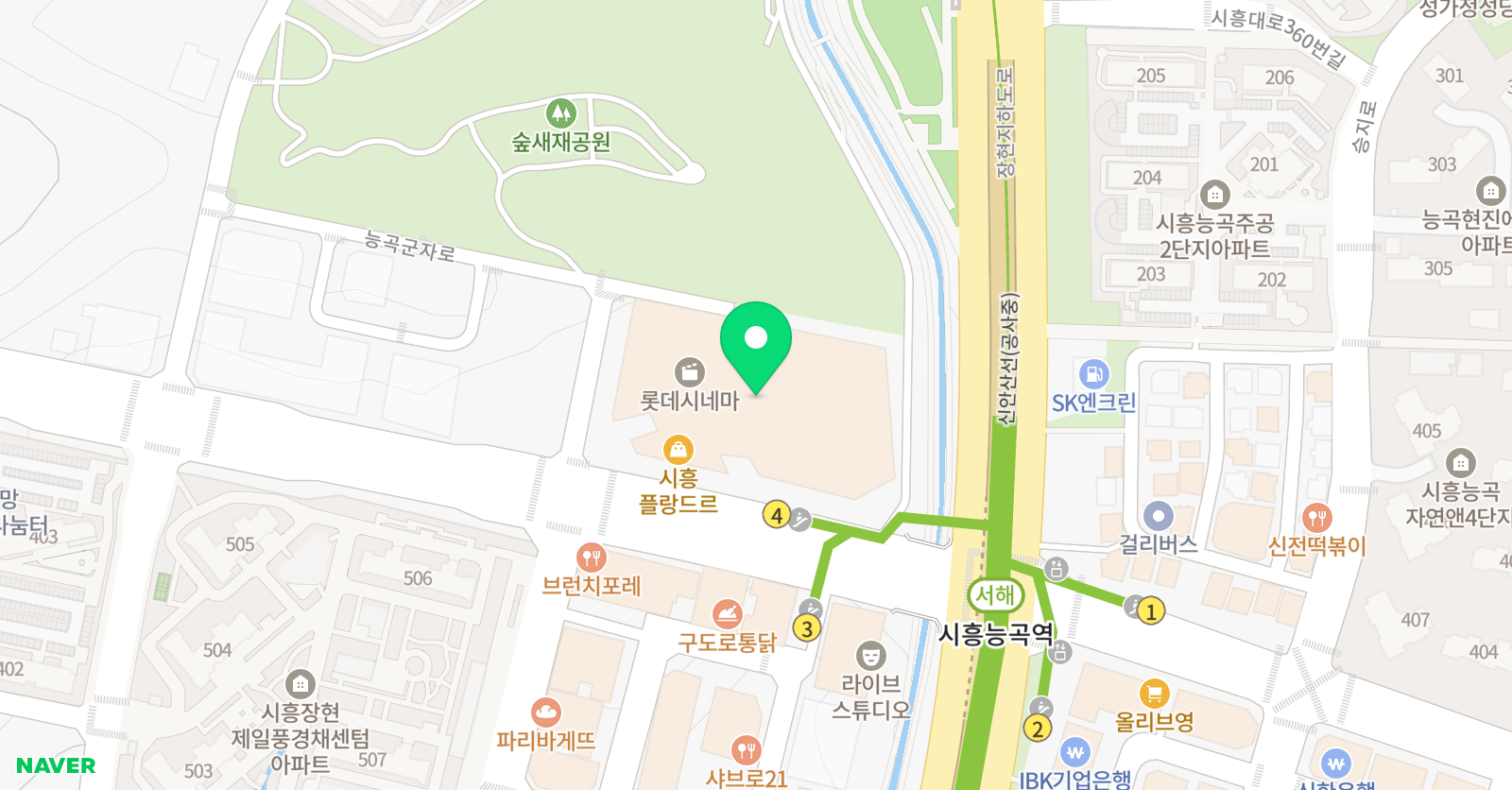 AAFC 경기시흥 위치