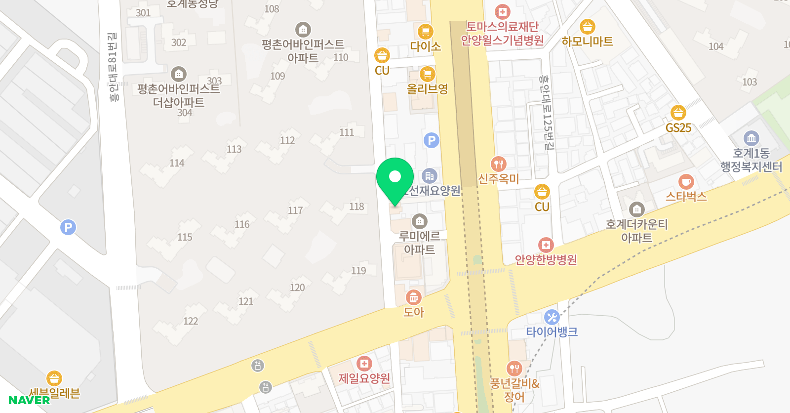 탐 수학학원 위치
