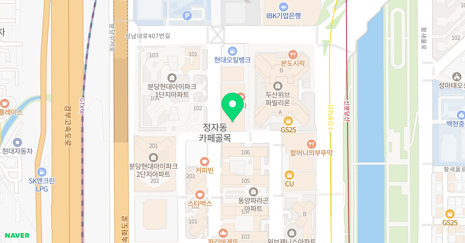 홍정임 영어학원 위치