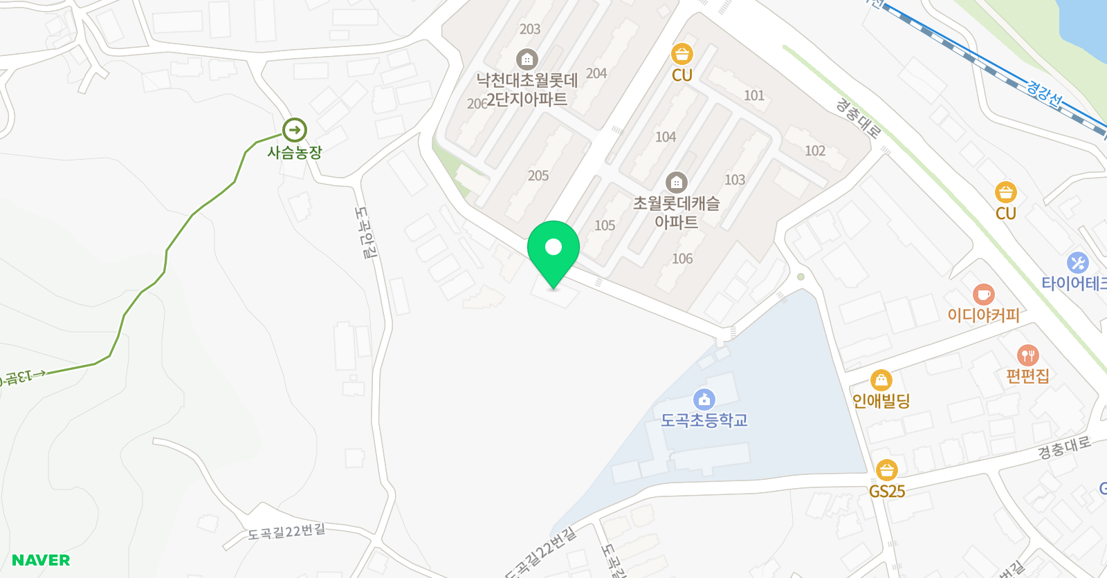 에이펙스 영어수학학원 위치