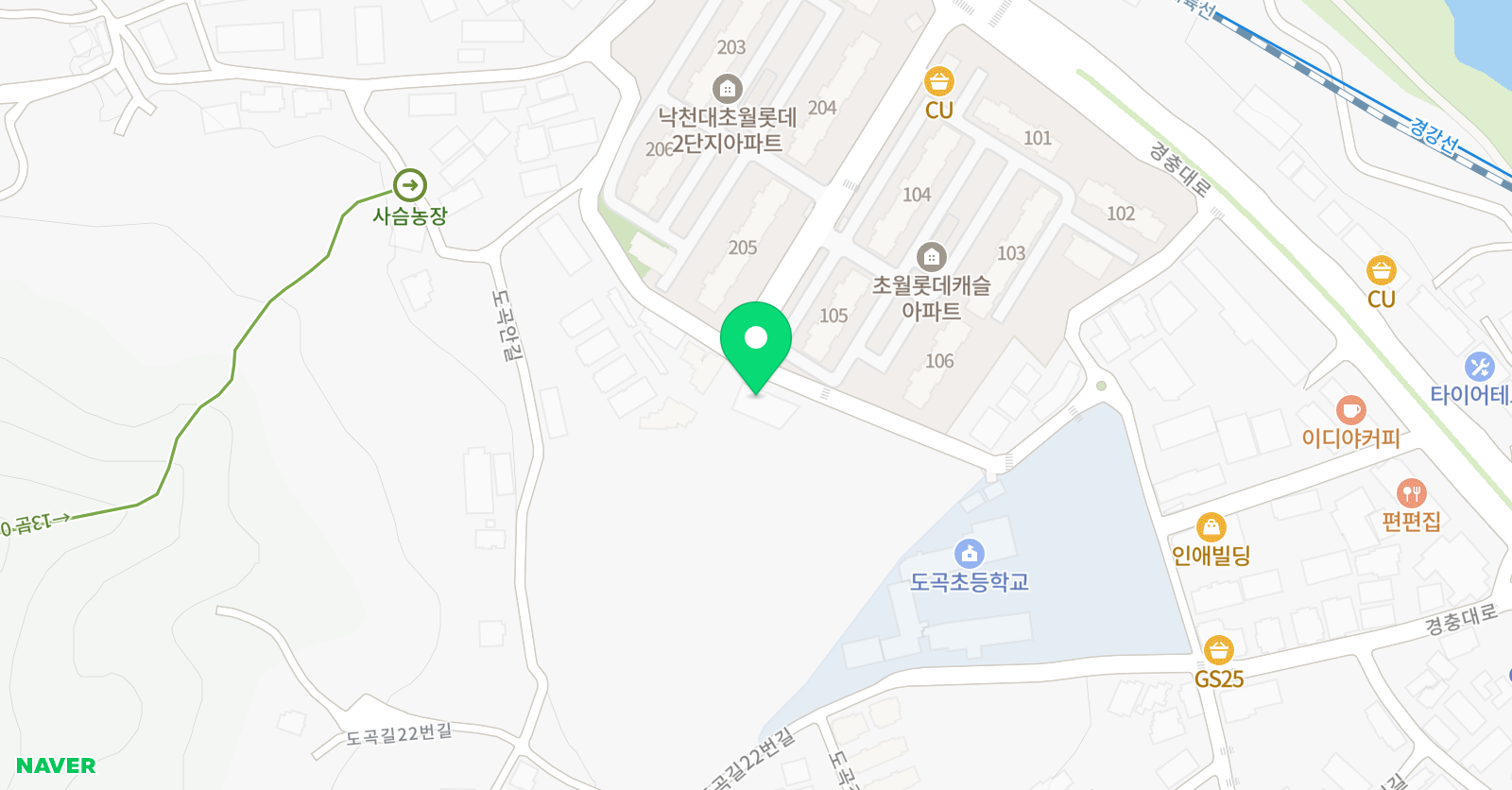 삼성 영어 도곡교실 위치