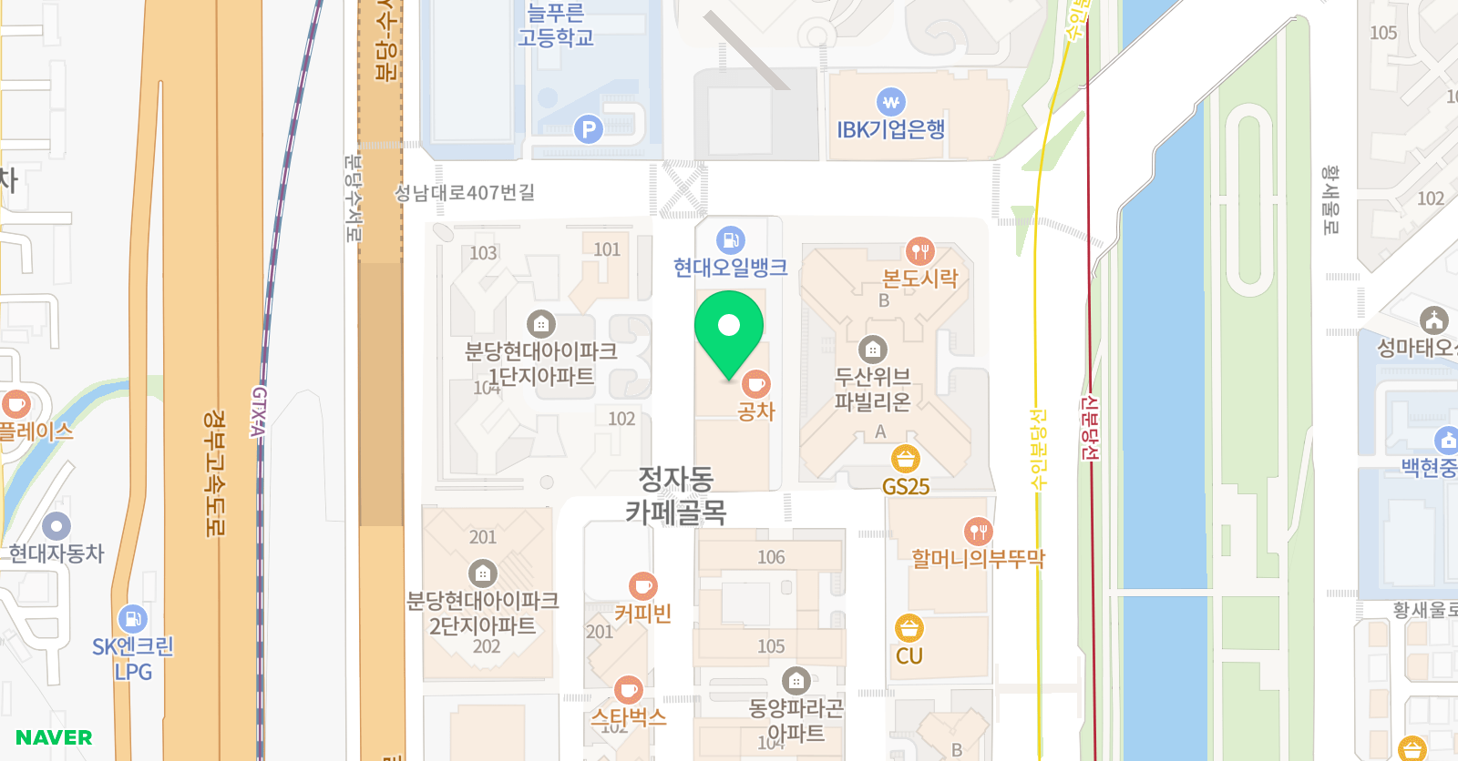 경희대석사 참바른 태권도 위치