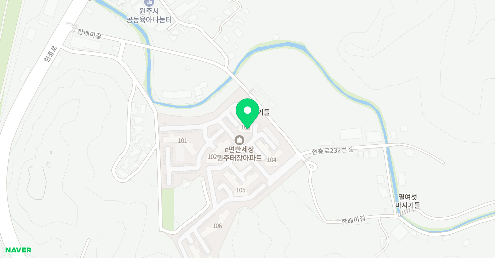 놀작마이 아트 태장e편한앳홈 위치