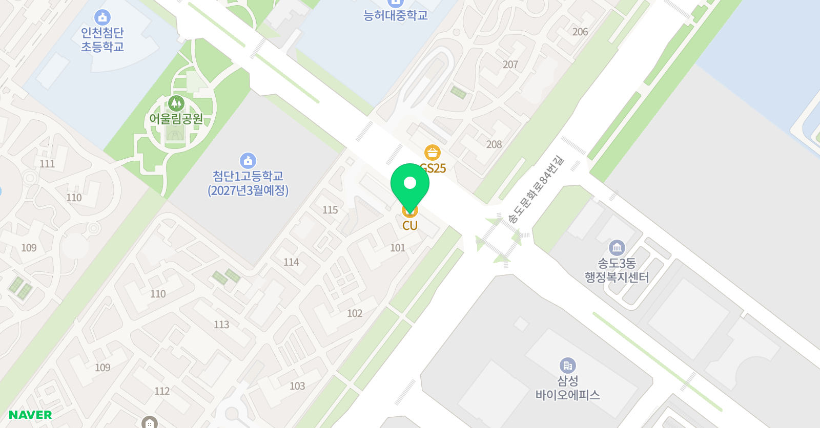 경희대탑 태권도장 위치