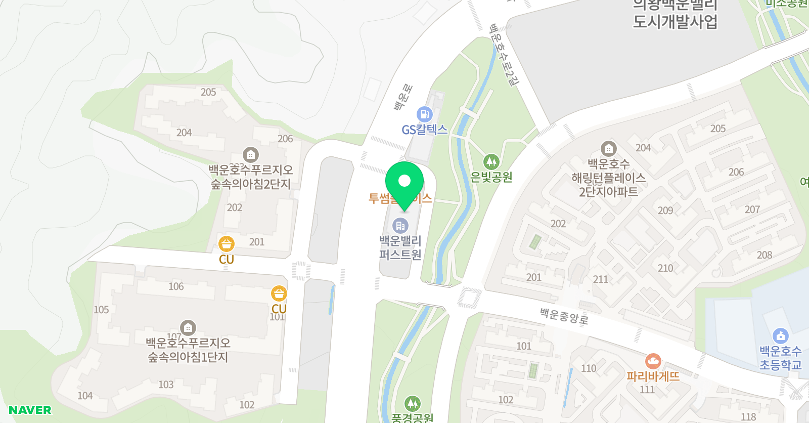 슈퍼키즈 태권도장 &파워점핑 줄넘기 위치