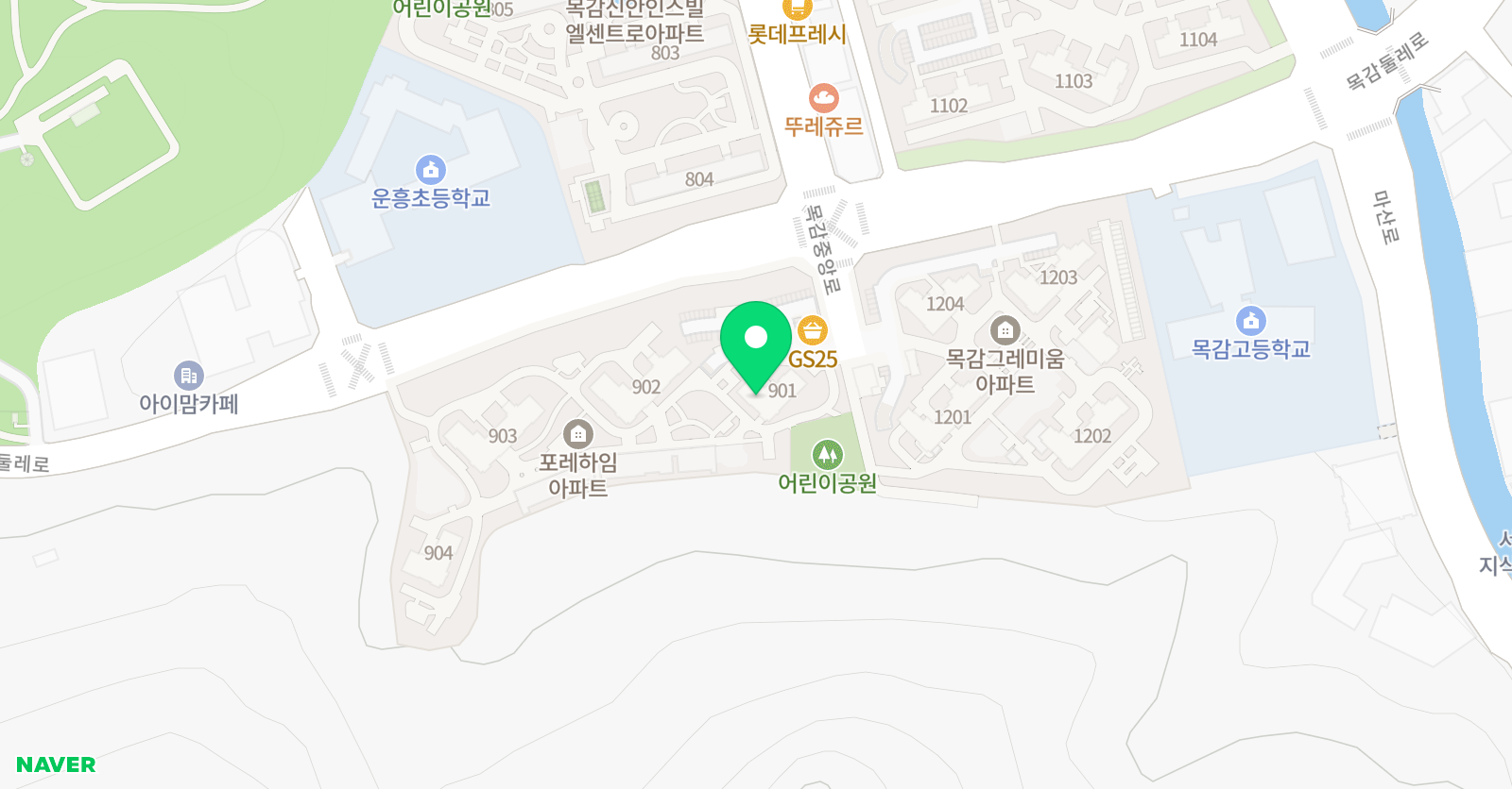 라떼르 아트학원 위치