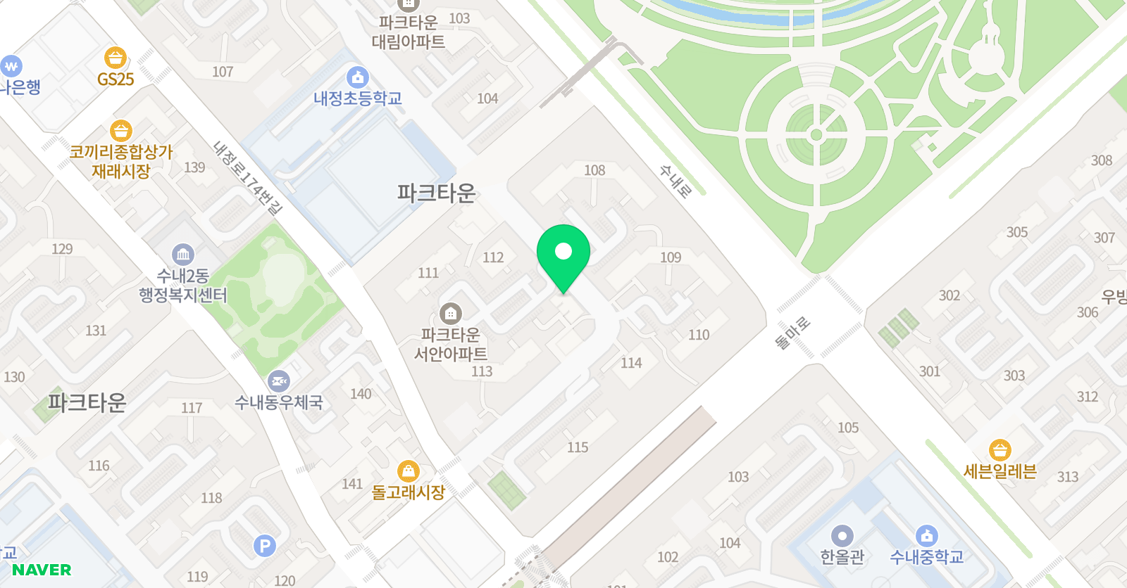 파크뮤직 피아노 위치