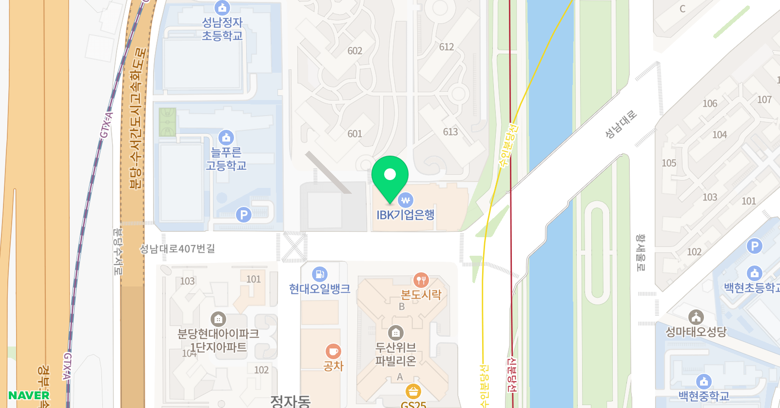 와이즈아트 미술학원 위치