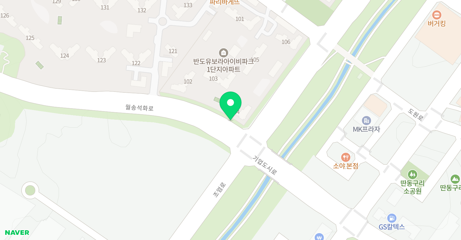 아소비 원주 기업반도1차점 위치