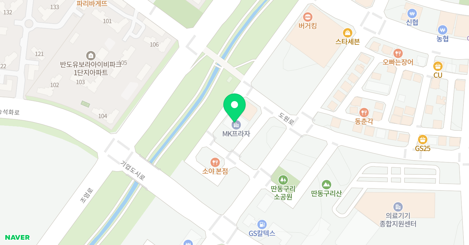 TI 축구클럽 위치
