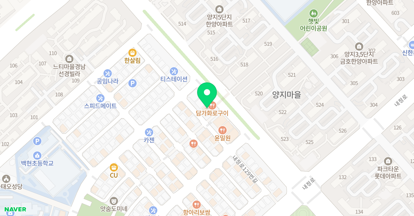 이엠씨 영어학원 위치