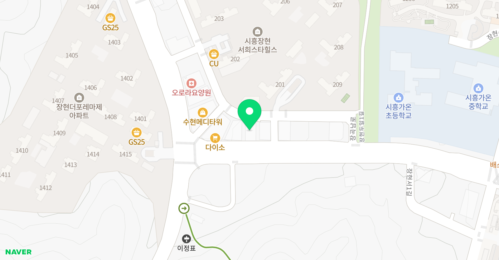 크리아트 장현가온 미술학원 위치