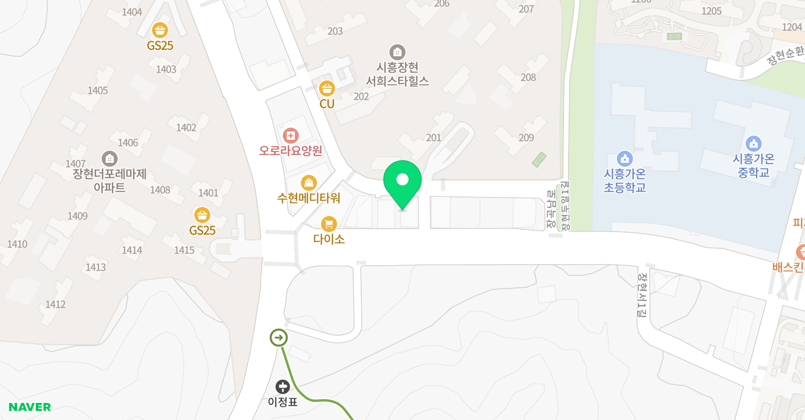 경희대기품 태권도 위치