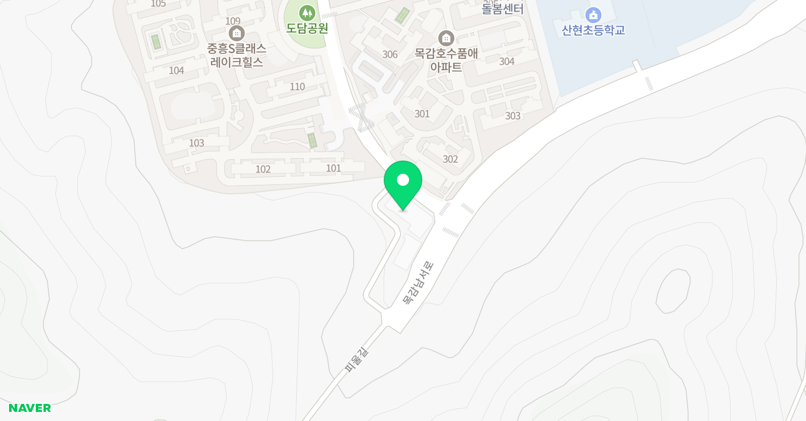 석사 경희산현 태권도장 위치