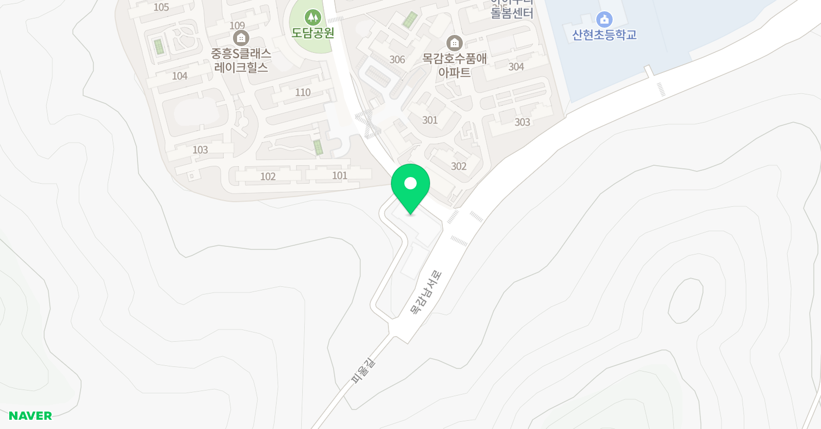 탑에듀영수학원 위치