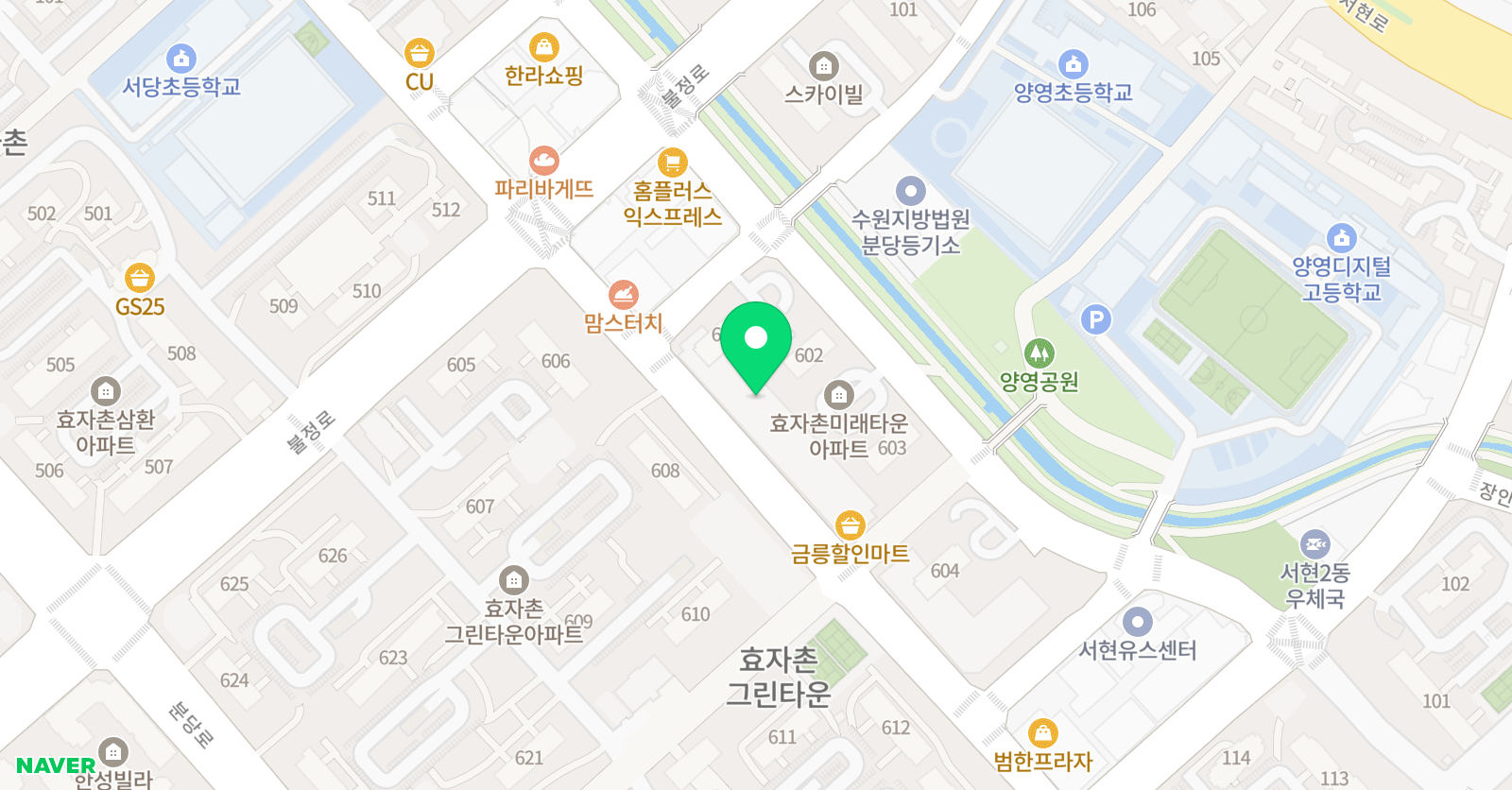 단아 수학 위치