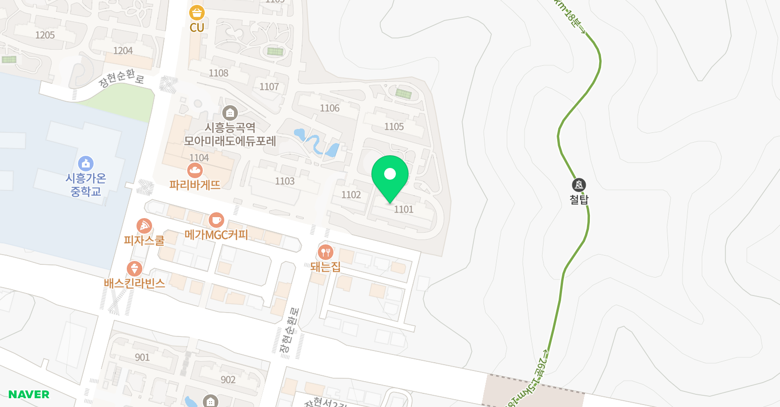 션매쓰 수학 공부방 위치