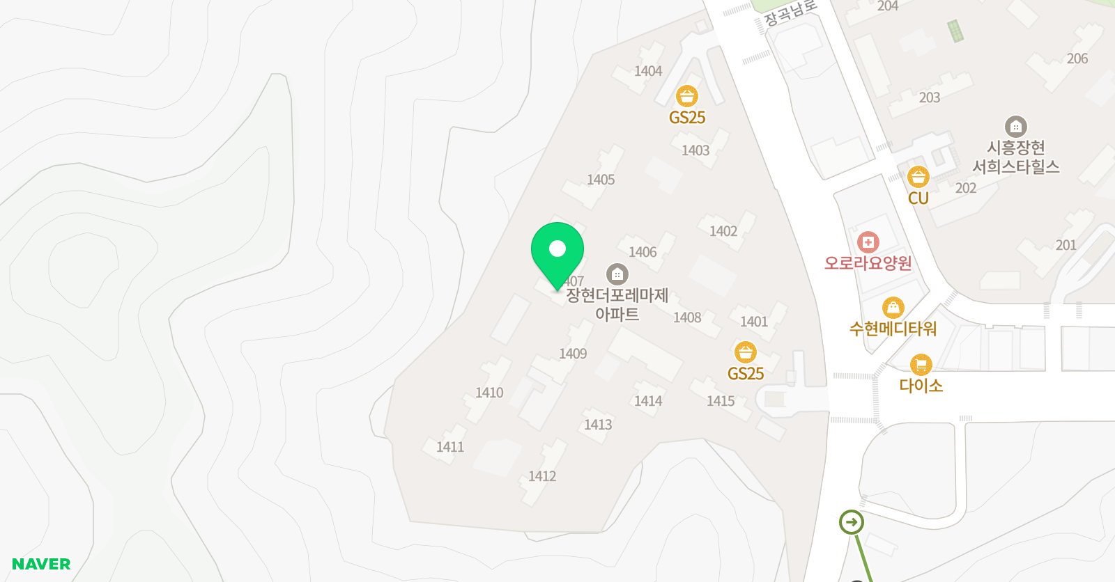영렘브란트 시흥더포레 마제클래스 위치